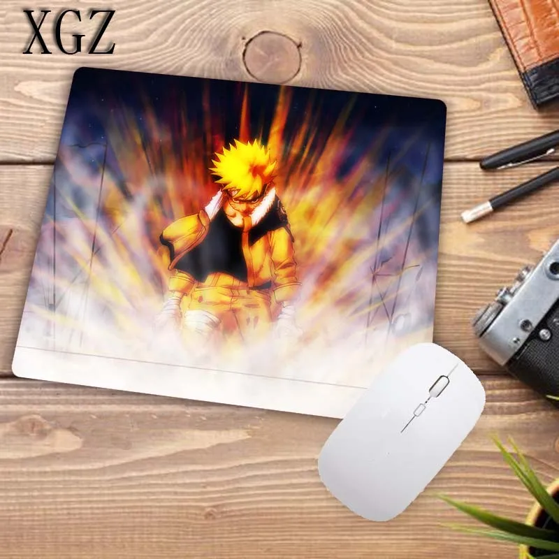 XGZ 22X18 см Высокое качество аниме Наруто Саске ноутбук компьютер коврик для мыши Лидер продаж подставка под руку мышь большая акция