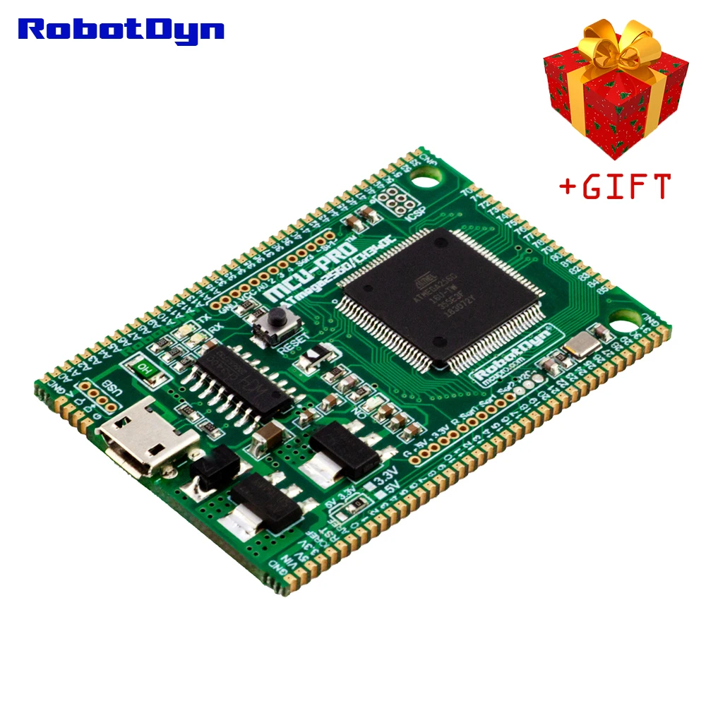 MCU-PRO Mega 2560 CH340C/ATmega2560-16AU, USB ch340c-кастельный шаг 0,0" совместимый для Arduino Mega 2560 DIY