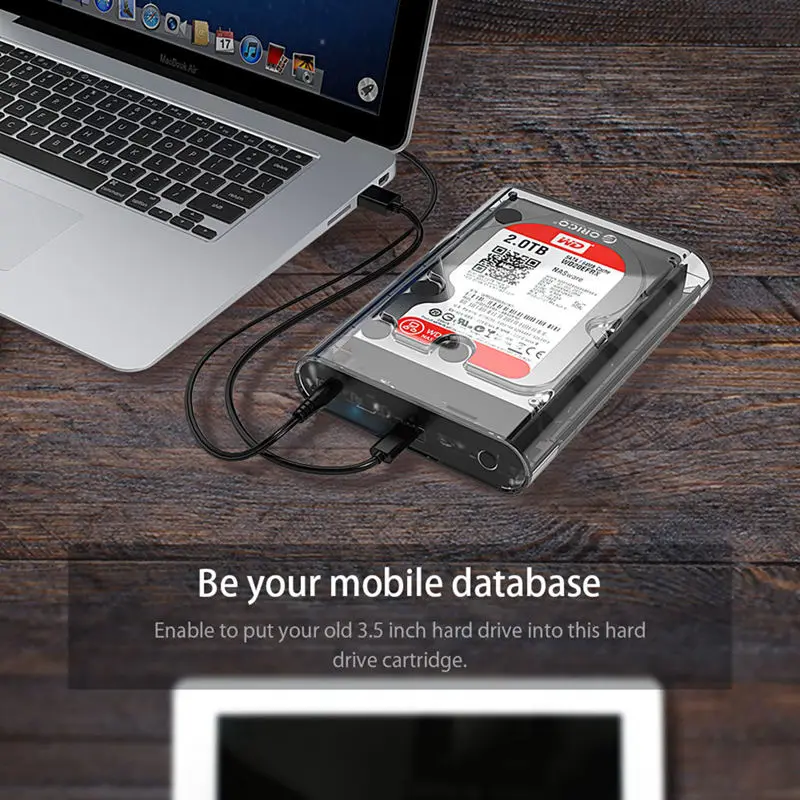 ORICO 3139C3 3,5 дюймов type-C для SataIII Корпус внешнего жесткого диска Ssd/sata-адаптер для жестких дисков поддержка Uasp 8 ТБ дисков (ЕС