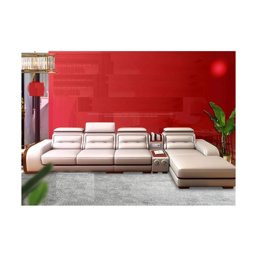 Top leather sofa-3