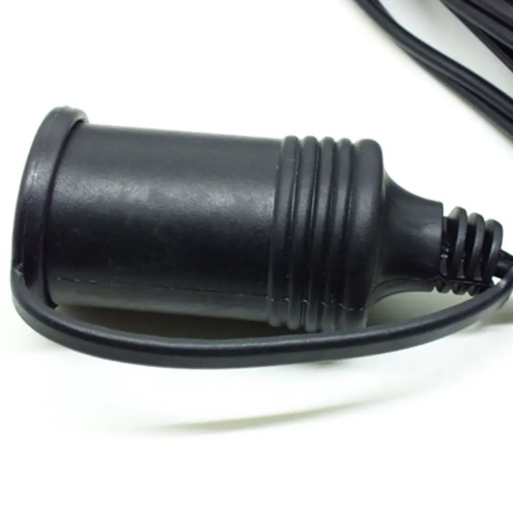 Портативный Мощность удлинитель 12 V/24 V переключатель гнездо прикуривателя кабель Разъем прочный кабель прикуривателя