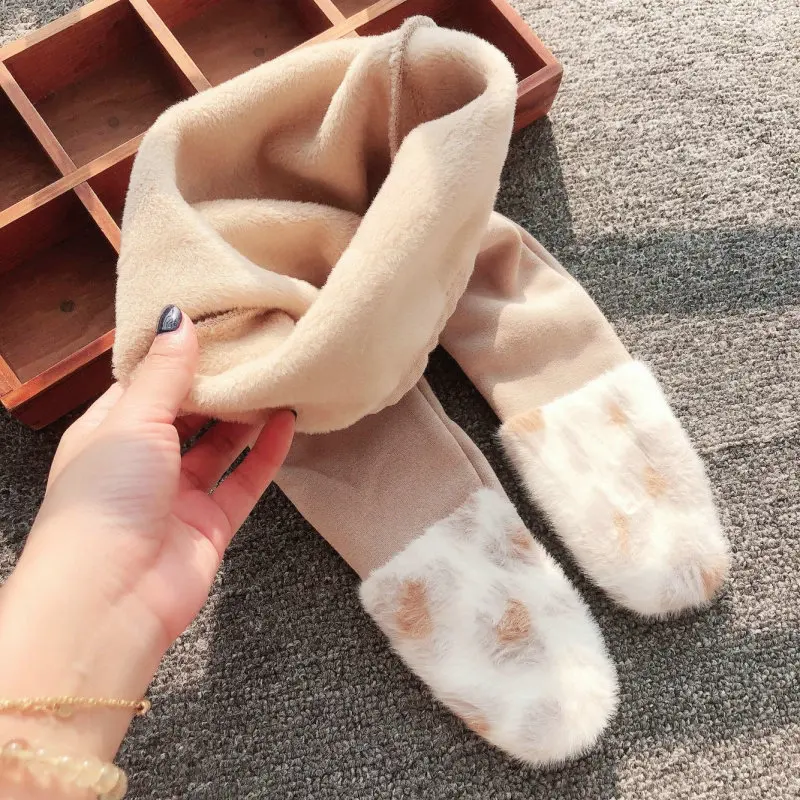 Корейские зимние костюмы для маленьких мальчиков и девочек, ромперы с ушками, плотные бархатные комбинезоны с капюшоном, одежда с длинными рукавами, комбинезоны для новорожденных