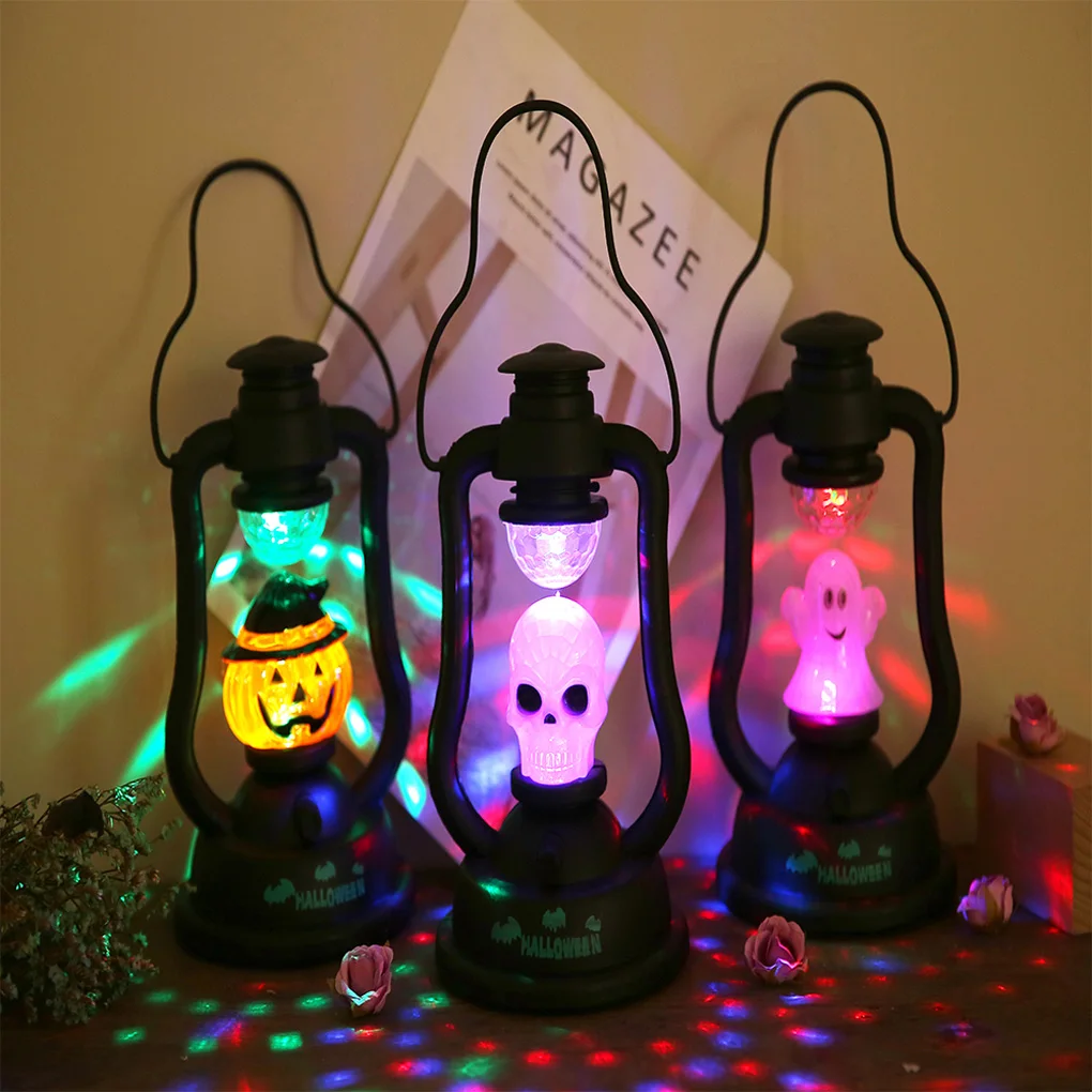 

Halloween Hand Lamp Pumpkin Ghost Light Lamp Lighting Flashing Horrible Music Party Decor Lantern
