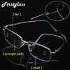 High Quality Metal Titanium Bifocal Multifocal Reading Glasses Anti Blue Light Magnifying Presbyopia Men Women 1.0 1.5 2.5 ► Photo 1/6