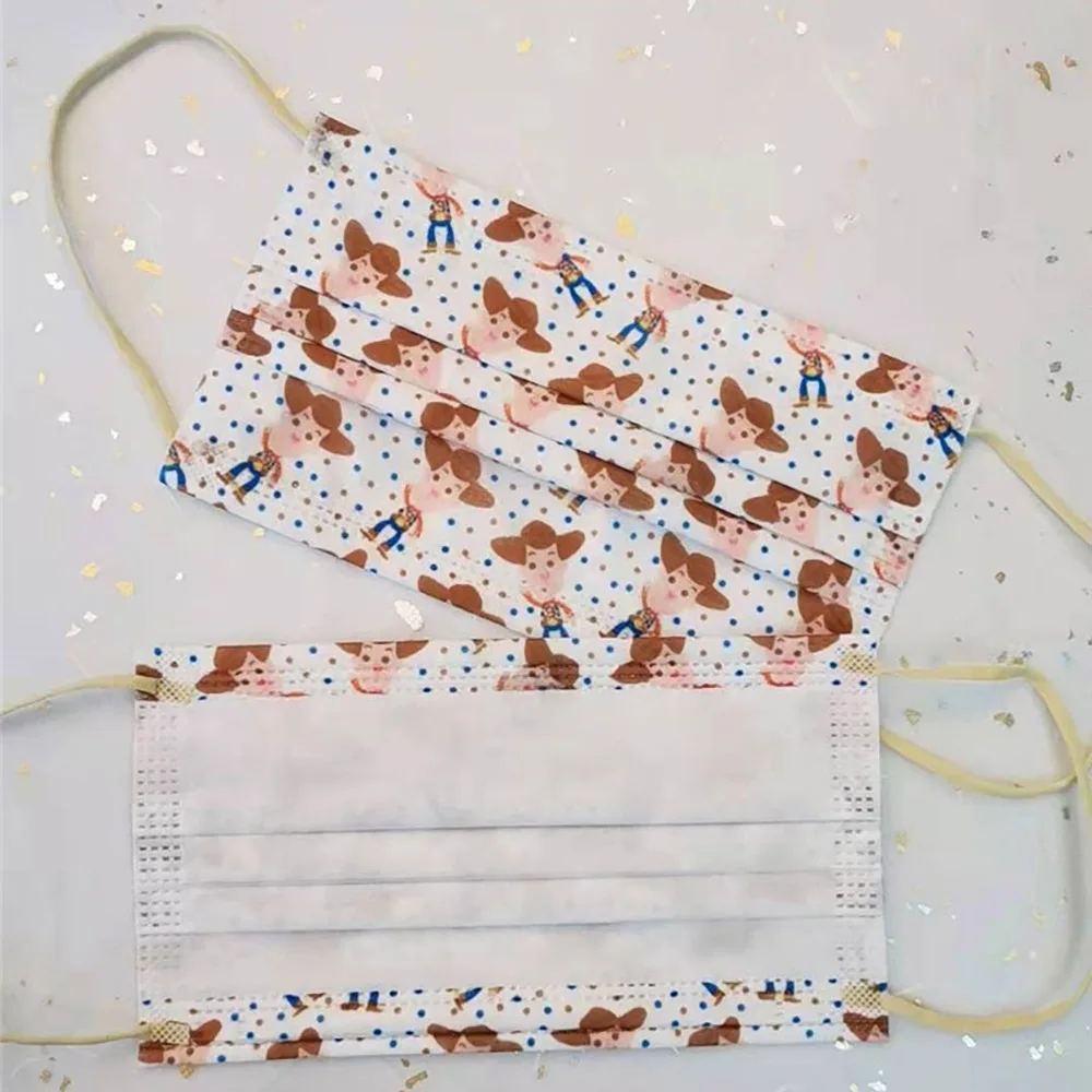 Рисунок 5 - Одноразовые маски для рта с принтом для взрослых