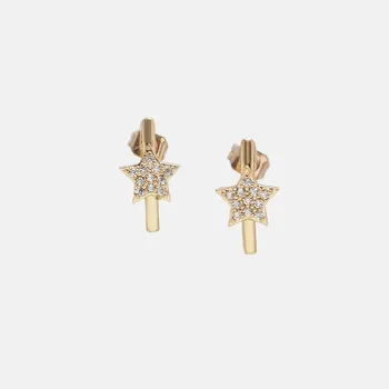 

Japan and South Korea popular sweet earrings earrings fashion beautiful stars