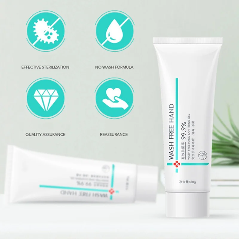 

80g Fruit Flavor One-time Portable Alcohol Hand Sanitizer Antibacterial Moisturizing Not Clean Anhydrous Transparent Liquid Hot