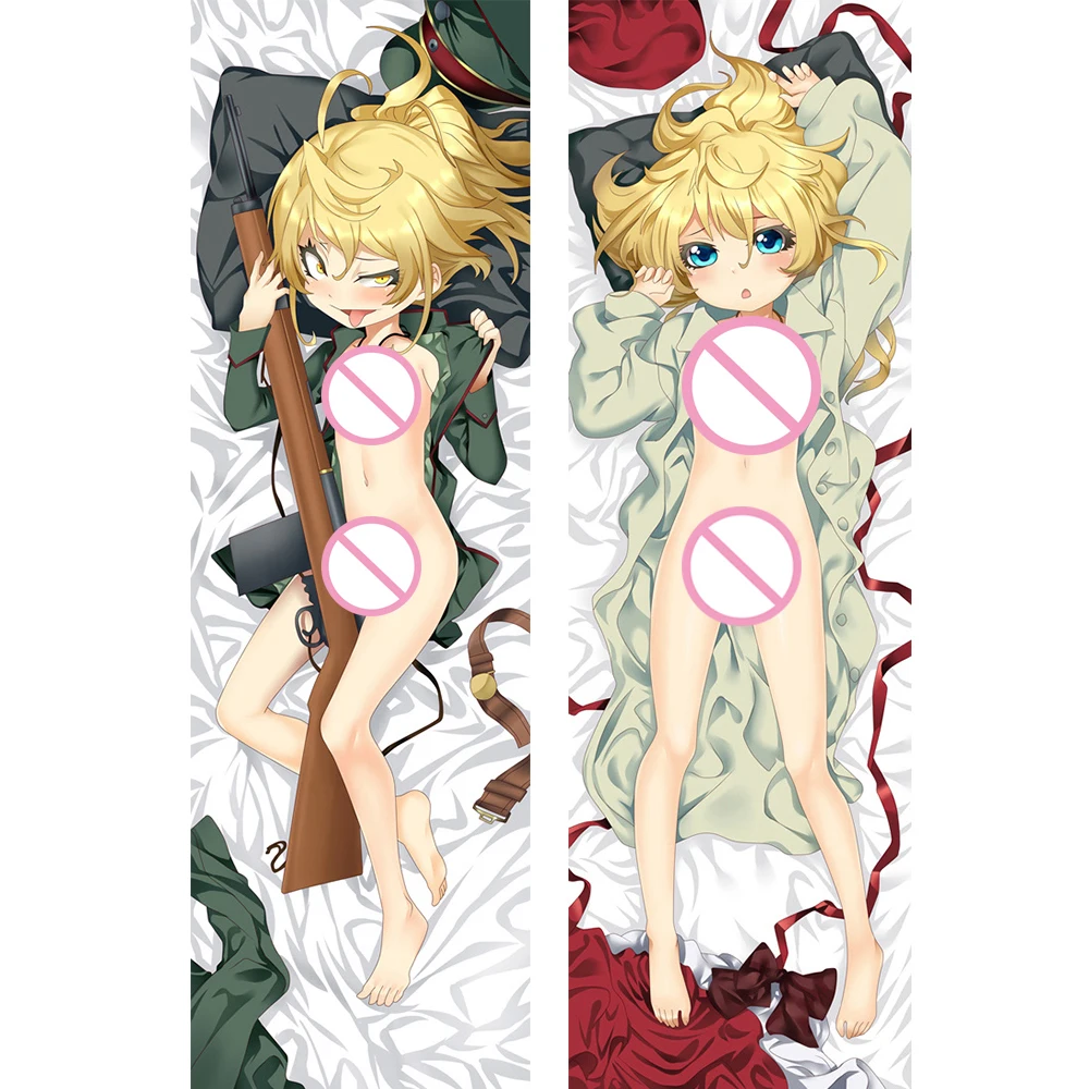 

Anime Youjo Senki Tanya von Degurechaff Dakimakura Hugging Body Pillowcase Saga of Tanya the Evil Pillow Cover Home Bedding