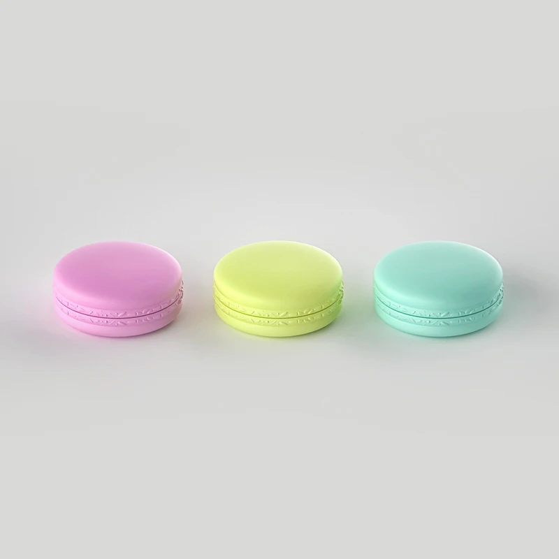 5g Macaron 48 шт. портативные пластиковые пустые баночки для косметики
