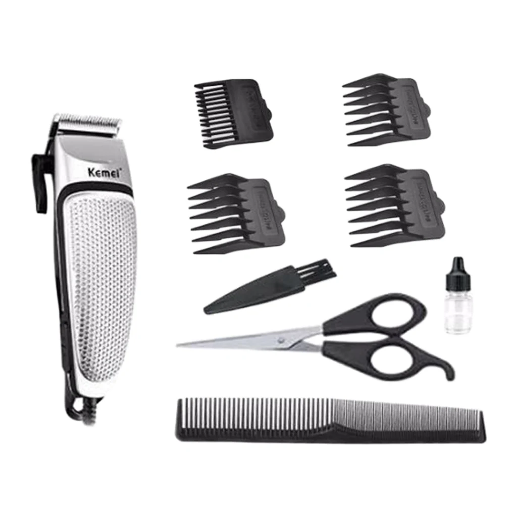 Mens Electric Hair Cutting Clipper Trimmer Shaver Rechargeable Grooming Kit Electric Hair Cutting Machine
