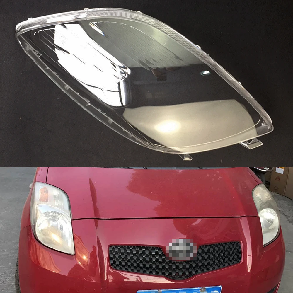 Объектив автомобильной фары для Toyota Yaris 2008 2009 2010 2011 сменная крышка фары|Корпус| |