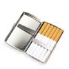 Aluminum Alloy Cigars Cigarete Case Portable Pocket Tobacoo Box Holder Storage Container Gift Box Smoking Accessories Wholesale ► Photo 1/6