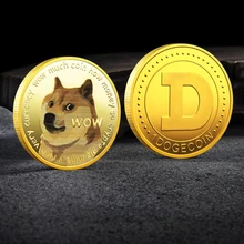 Забавные дожкойн цвета: золотистый, серебристый Doge набор памятных монет Wow с принтом «Собака», сувенир Домашнее украшение ремесла рабочего украшения Забавные дожкойн цвета: золотистый, серебристый Doge набор памятных монет Wow с принтом «Собака», сувенир Домашнее украшение ремесла рабочего украшения