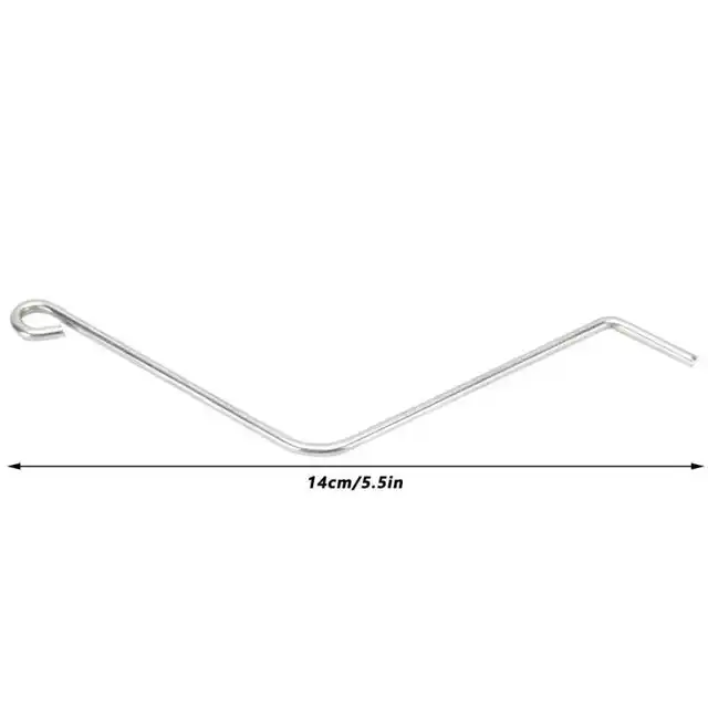 20 db Rozsdamentes Acél Méhkapárrugó -Csatlakozók Kanyarhuzat Tartó A Méhkapár Rögzítéséhez Rögzítő Bilincs Méhészeti Apikultúra Szerszám - Image 3