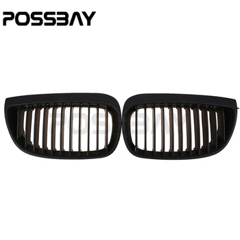 

Matte Black Front Center Wide Kidney Hood Grilles Racing Grilles For BMW 1-Series E87 5-door 2004-2007 Pre-facelift Car Exterior