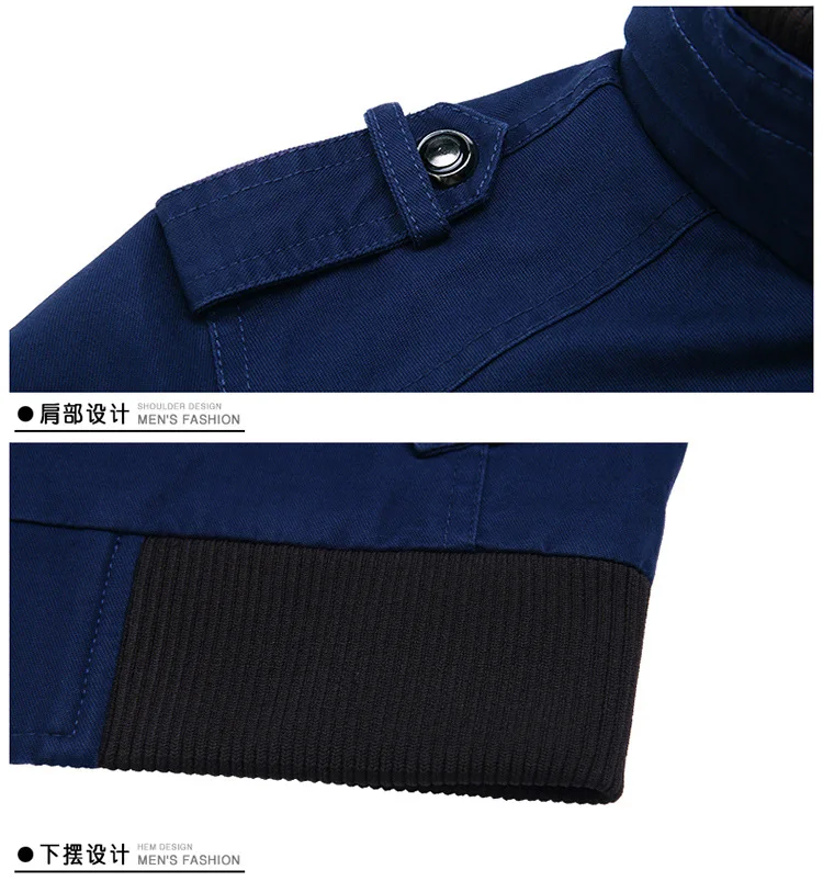 Стиль для мужчин зима плюс бархат толстый хлопок Материал Молодежный Slim Fit теплое пальто стиральная куртка