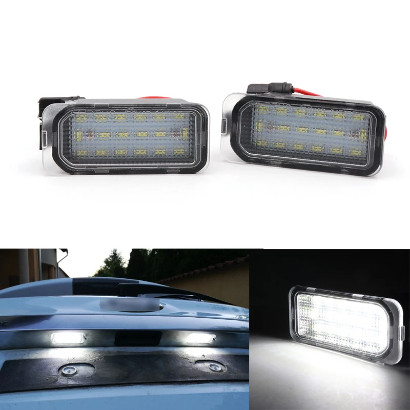 

Niscarda пара светодиодных номерных знаков для Ford Fiesta Focus S-MAX Grand C Max Mondeo Kuga Galaxy Ecosport Jaguar XJ XF