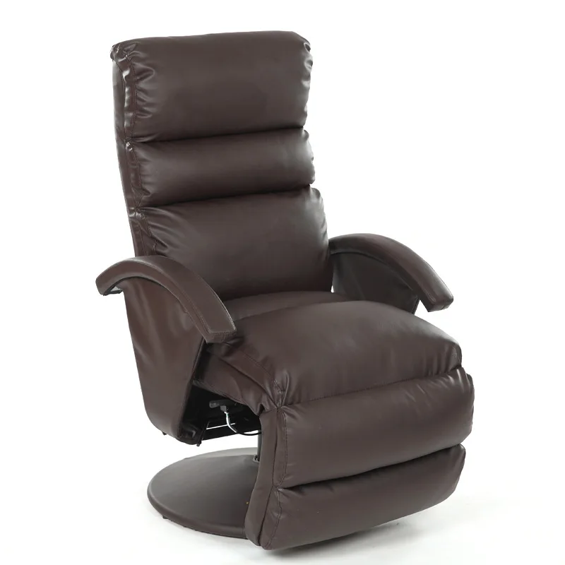 Многофункциональный стул салона красоты офисный домашний поворотный стул массажные на сиденья стул кровать Парикмахерская Резка волос для лица тату стул - Цвет: PU leather-coffee