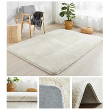 Длинный плюшевый коврик супер мягкий домашний современный декоративный Противоскользящий пушистый уютный напольный коврик ковер декор для гостиной спальни