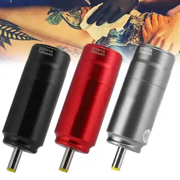 

Tattoo Power Supply Wireless Tattoo Machine Power Supply Motor Tattoo Pen Power Supply DC Interface 1200mAh Footswitch