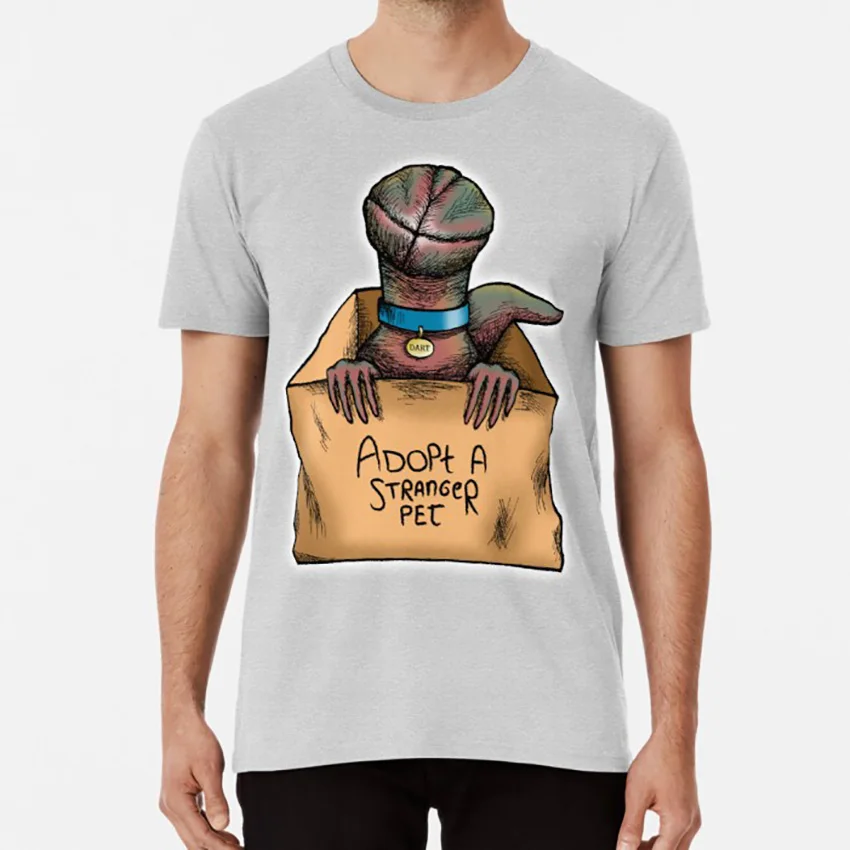 Adopt a Stranger pet T shirt demogorgon 