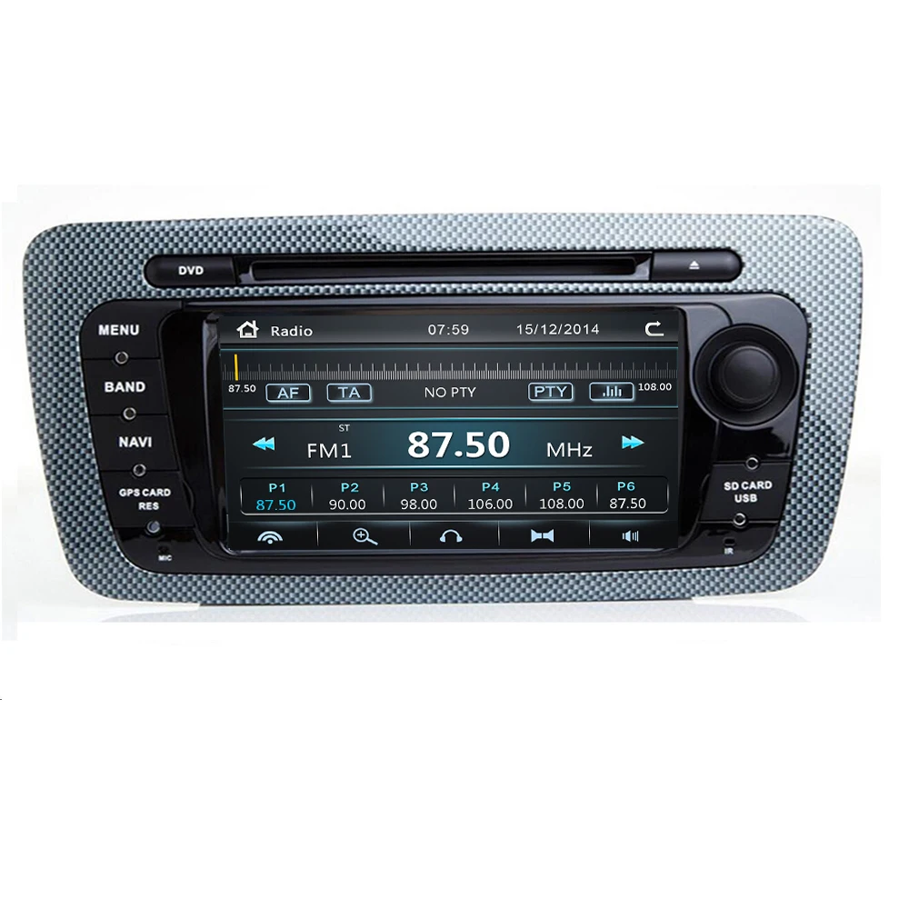 Автомагнитола DVD GPS навигация мультимедийный плеер для Seat Ibiza MK4 6J SportCoupe Ecomotive Cupra