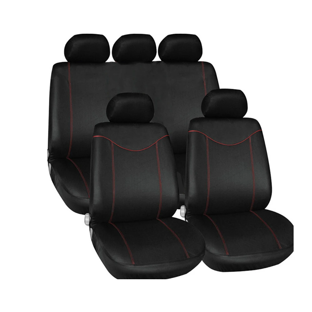 9 Pieces Set Universal Auot Car Front Seat Cover Automotive Covers seat protector Mesh Cloth for All The Year Use | Автомобили и