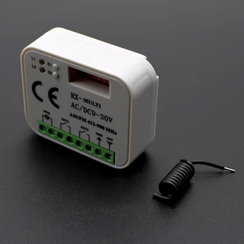 

Multi frequency 300-900MHz Universal garage door remote control receiver for BENINCA V2 DOORHAN Hormann SOMMER NICE SEIP BERNER