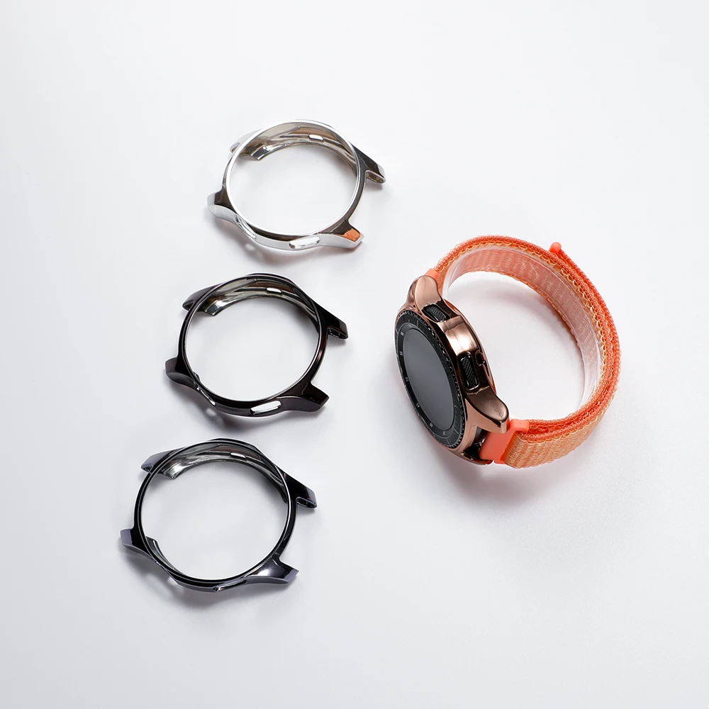 Чехол+ ремешок для samsung galaxy watch 46 мм/active/42 мм gear s3 Frontier huawei watch GT ремешок 22 мм ремешок для часов amazfit bip ремешок 46