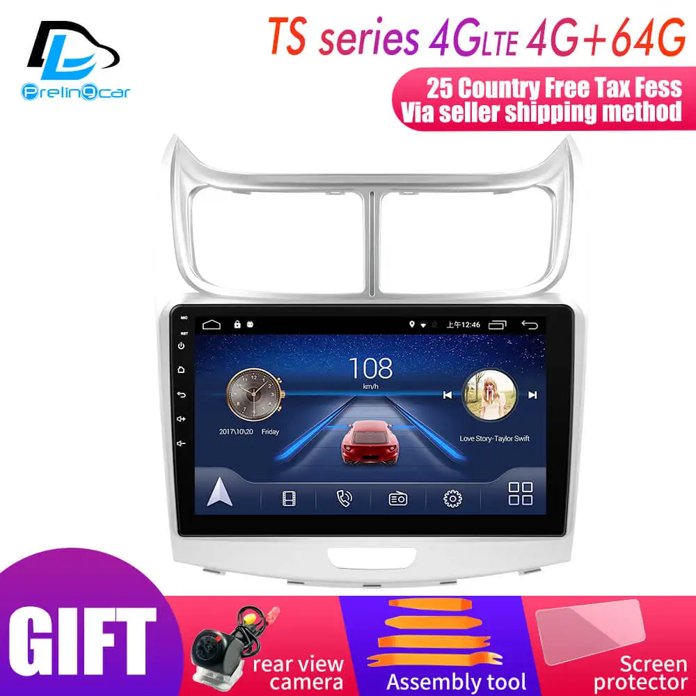 

Android 9.0 Car DVD GPS Stereo Audio Navigation System for Chevrolet SAil 2011-2014 years Radio player