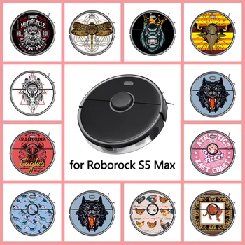 

Provide Customized Custom Vinyl Street Style Sticker for Roborock S5 MAX Robot Robotic Vacuum Cleaner Skin Spare Parts