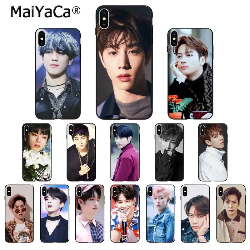 

MaiYaCa Kpop GOT7 High Quality Phone Case for Apple iPhone 8 7 6 6S Plus X XS MAX 5 5S SE XR Mobile Cover