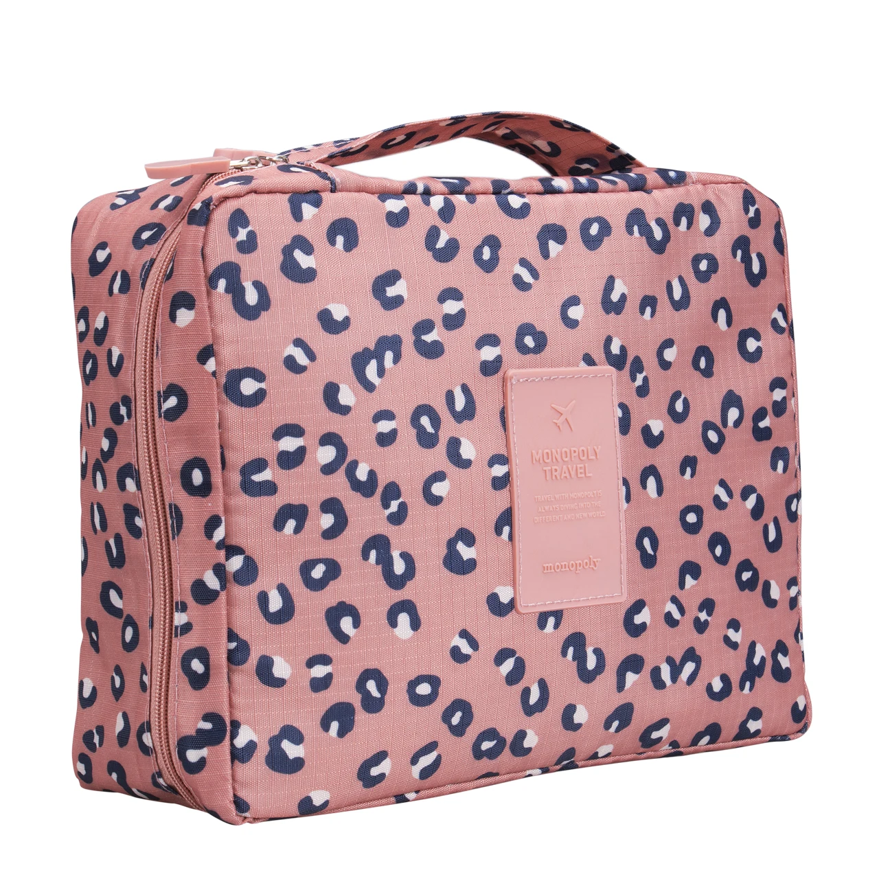 Для женщин Дорожная сумка для туалетных принадлежностей подвешиваемая Портативный косметическая сумка для хранения - Цвет: Розовый