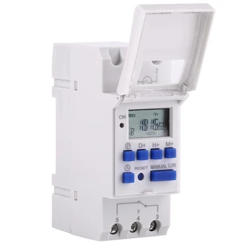 

Relay Rail Mounting THC15A Microcomputer Programmable Timer Digital Timer Digital Modular Distribution Box Relay