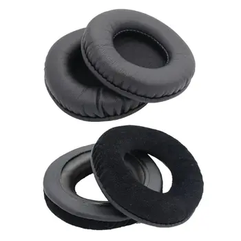 

1Pair Protein Leather/Flannel Ear Pads Cushions Soft Earpads Cover 105mm for Audio-Technica ATH-A500 K702 Headset Headphone