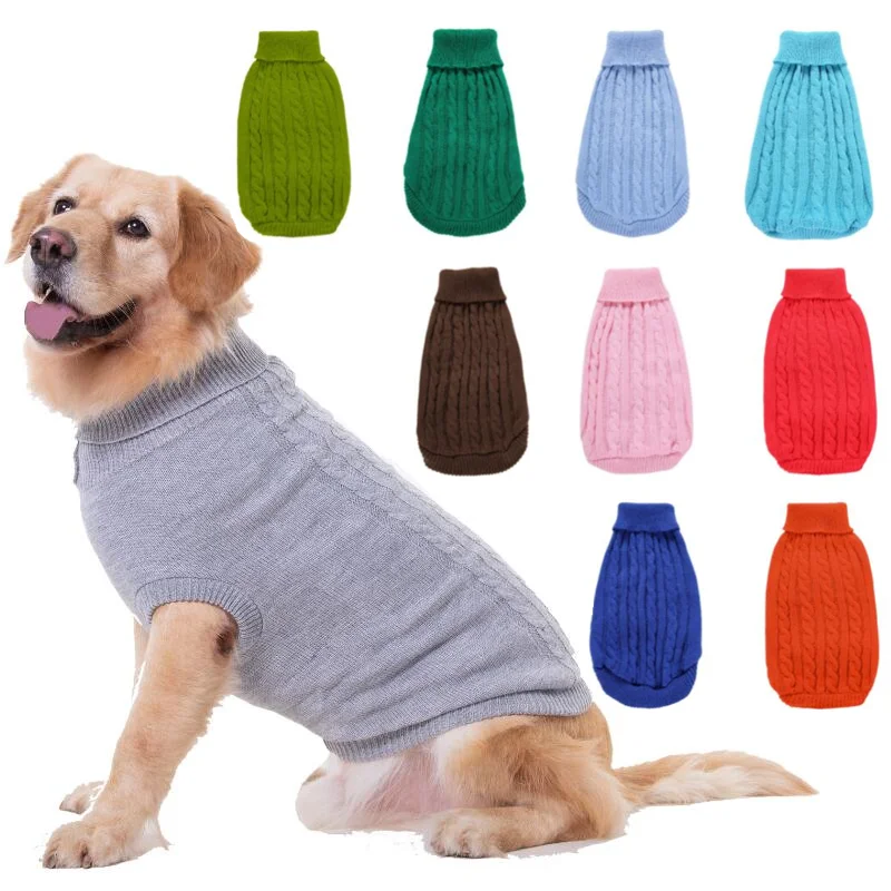 A través de cable musicas Ropa de invierno de punto para mascotas, suéter puro para perros pequeños y  medianos, Chihuahua, Hiromi, cachorro|Suéteres de perro| - AliExpress