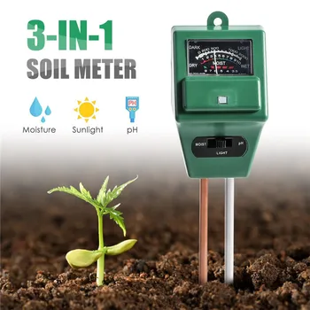 

KC-SMT100 3 in 1 PH Sunlight Hydroponics Analyzer Smart Wood Soil Moisture Meter Sensor Kit Smart Home Automation