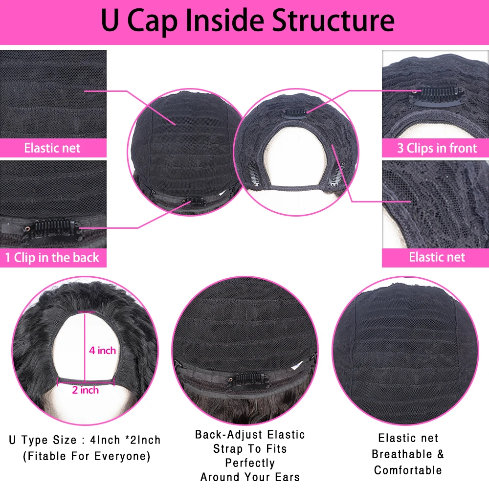 u part wig structure