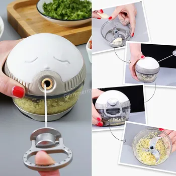 

XM Mini Manual Garlic Stirrer Household Small Ginger Garlic Pepper Crusher Hand Pounded Garlic Artifact Kitchen Tools