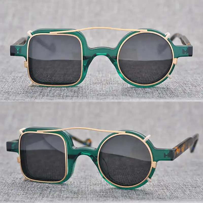 Square round sunglasses Clearance