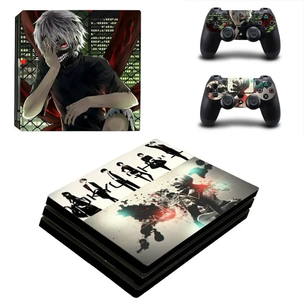 Токийский вурдалак PS4 Pro наклейка s PS 4 Play station 4 Pro виниловые наклейки для playstation 4 Pro консоль и контроллер