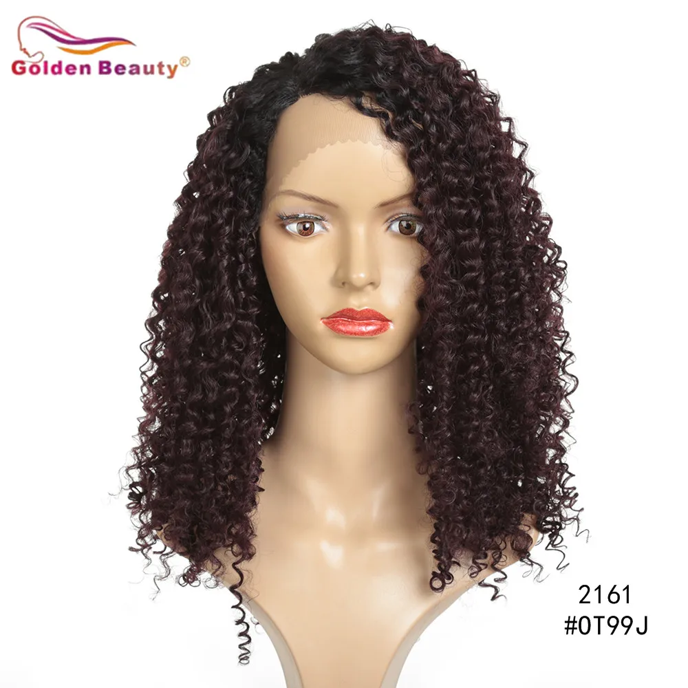 14 inch короткие волосы кудрявый парик химическое Синтетические волосы на кружеве парик для Для женщин Naturelle черные афроамериканец Парики