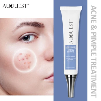 

AuQuest Acne Treatment Face Cream Remove Acne Pimple Skin Repair Cream Acne Scar Removal Oil-control Smooth Soft Skin Care 20g