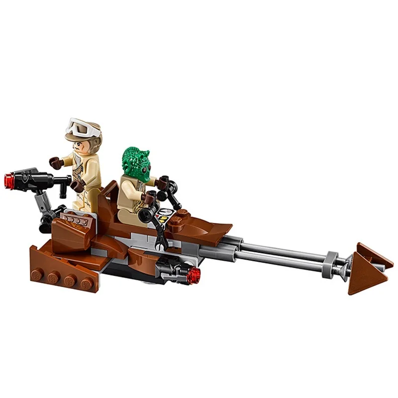 Bela 10572 125 pièces Star Wars rebelle Alliance batailles droïde troupe bloc de construction jouets cadeau pour enfants Compatible Technic 75133