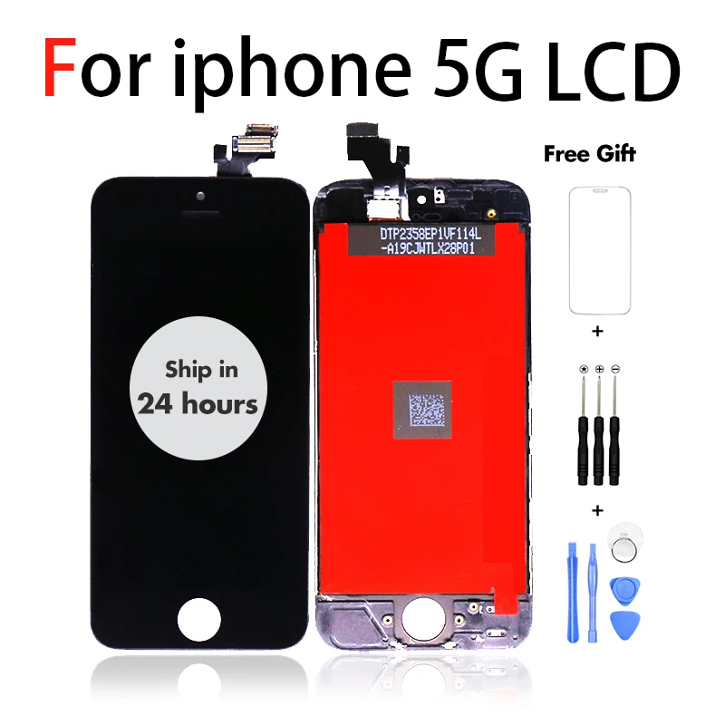 Абсолютно Новый ЖК-дисплей в сборе для iPhone SE 5G 5C 5S сенсорный экран запасные части 5