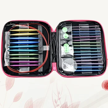

1 Set Detachable Circular Knitting Needles Set U-shaped Needle Set Knitting Accessories for Lady Girl