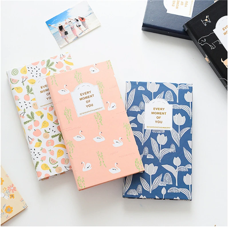 84 Pockets Photo Album For FujiFilm Instax Mini Polaroid Fuji Film Ivory Albums Fashion Home Family Friends Saving Memory | Дом и сад