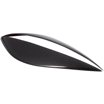 

Carbon Fiber Headlight Eyebrows Cover Trim Fit for Mercedes Benz W204 C180 C200 C300 C350 C63 2008-2011