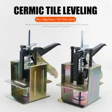 Wall leveling tool system adjustable height adjuster ceramic wall tile locator clamp tile tool construction hardware