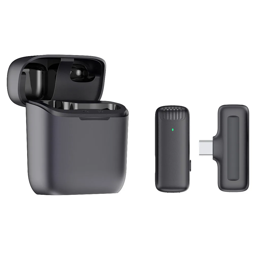 Artizer J10 Portable Wireless Lavalier Microphone with Charging Compartment Recording Youtube Vlog Live for IPhone Android - ANKUX Tech Co., Ltd